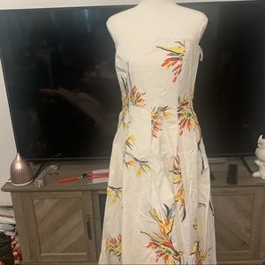 NY&Company Eva Mendes strapless dress size Medium